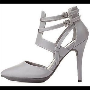 Grey Charlotte Russe Heels
